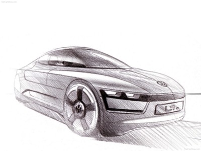 Volkswagen L1 Concept 2009 tote bag