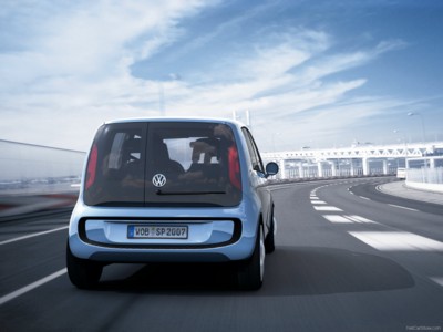 Volkswagen Space Up Concept 2007 canvas poster