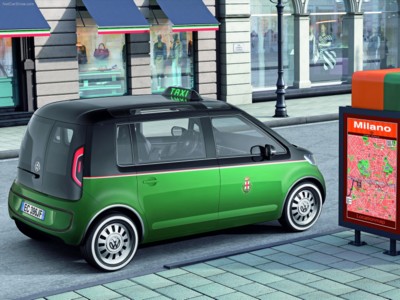 Volkswagen Milano Taxi Concept 2010 Poster with Hanger