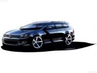 Volkswagen Golf Variant 2010 Mouse Pad 569032