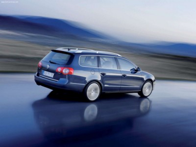 Volkswagen Passat Variant 2006 canvas poster