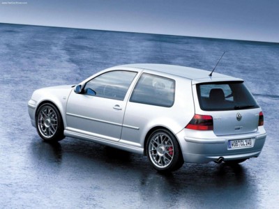 Volkswagen Golf GTI 25th Anniversary 2001 Poster with Hanger