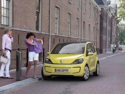 Volkswagen E-Up Concept 2009 Poster with Hanger