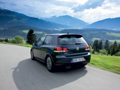 Volkswagen Golf GTD 2010 Poster with Hanger