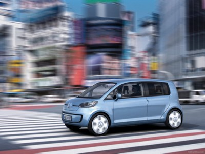 Volkswagen Space Up Concept 2007 canvas poster