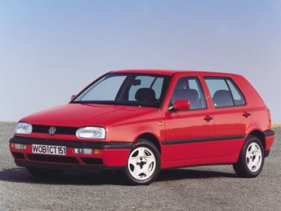 Volkswagen Golf III 1991 tote bag