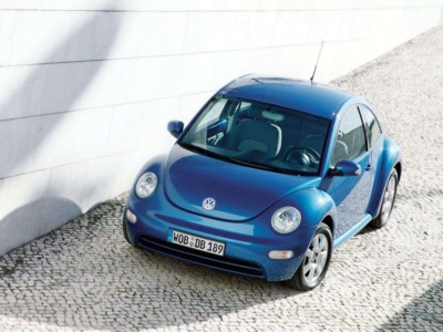 Volkswagen New Beetle Sport Edition 2003 wooden framed poster