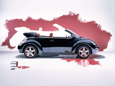 Volkswagen New Beetle Cabriolet Dark Flint Limited Edition 2004 poster