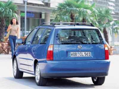 Volkswagen Polo Variant 1999 metal framed poster