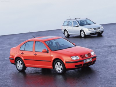 Volkswagen Bora 1998 Poster with Hanger