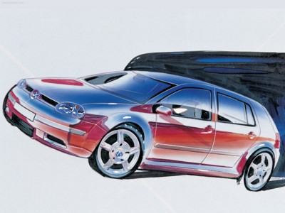 Volkswagen Golf IV 1997 Poster 570324