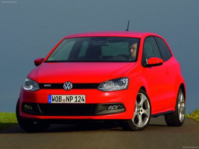 Volkswagen Polo GTI 2011 Poster with Hanger