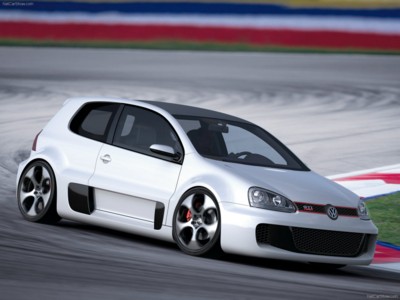 Volkswagen Golf GTI W12 650 Concept 2007 mouse pad