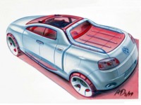 Volkswagen AAC Concept 2000 stickers 571169
