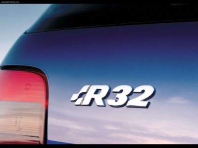 Volkswagen Golf R32 2002 stickers 571282