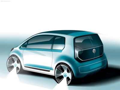 Volkswagen E-Up Concept 2009 magic mug #NC212505