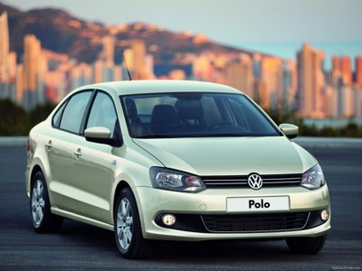 Volkswagen Polo Saloon 2011 tote bag