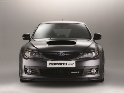 Subaru Impreza STI Cosworth CS400 2011 canvas poster