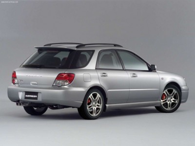 Subaru Impreza Sports Wagon 2004 canvas poster