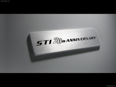 Subaru Impreza WRX STI 20th Anniversary 2009 tote bag #NC205005