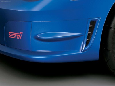 Subaru Impreza WRX STI 2006 canvas poster