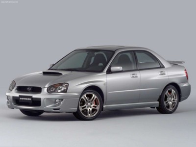 Subaru Impreza Sedan WRX 2004 poster