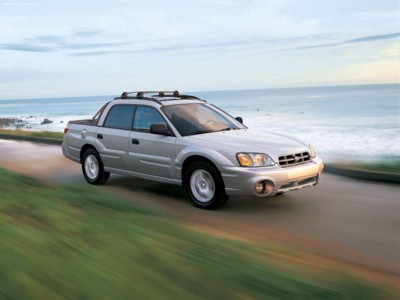 Subaru Baja Turbo 2005 Poster with Hanger