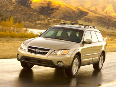 Subaru Outback 3.0 R 2008 Poster with Hanger