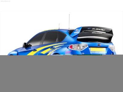Subaru WRC Concept 2007 canvas poster