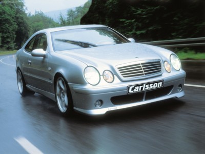 Carlsson Mercedes-Benz CLK 1998 metal framed poster