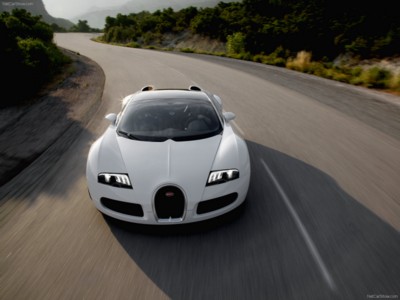 Bugatti Veyron Grand Sport 2009 poster