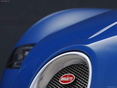 Bugatti Veyron Bleu Centenaire 2009 poster #576028