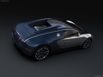 Bugatti Veyron Grand Sport Sang Bleu 2009 tote bag