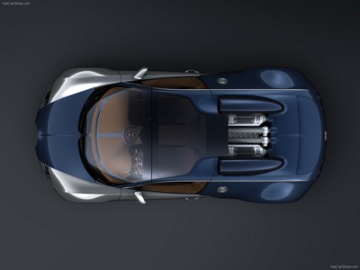 Bugatti Veyron Grand Sport Sang Bleu 2009 poster