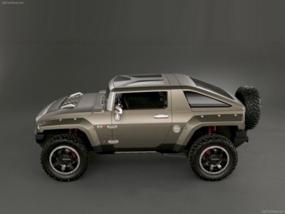 Hummer HX Concept 2008 Poster with Hanger