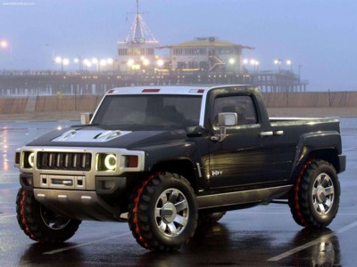 Hummer H3T Concept 2003 canvas poster