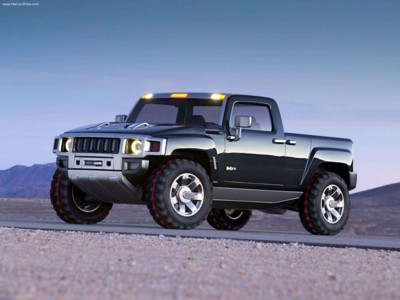 Hummer H3T Concept 2003 canvas poster