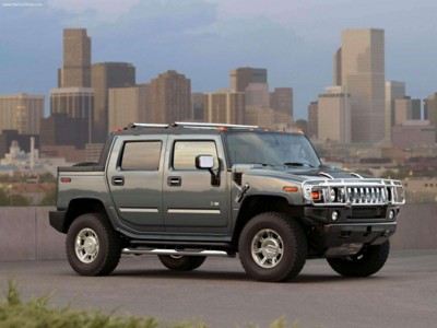 Hummer H2 SUT 2005 canvas poster