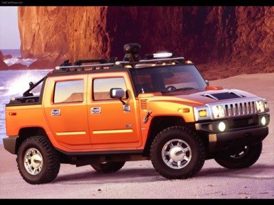 Hummer H2 SUT Concept 2004 Poster with Hanger
