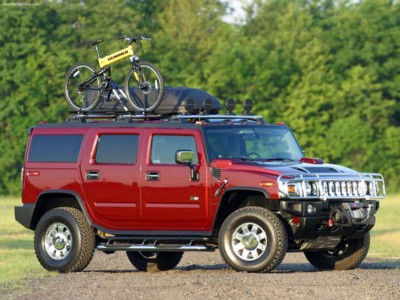 Hummer H2 with GM Accessories 2003 Poster with Hanger