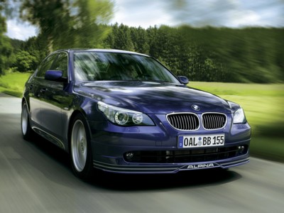 Alpina BMW B5 2006 Poster with Hanger