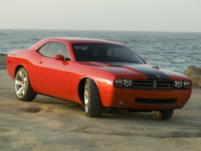 Dodge Challenger Concept 2006 Poster with Hanger
