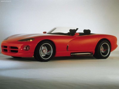 Dodge Viper RT10 Concept Vehicle 1989 Poster with Hanger