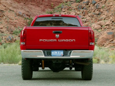 Dodge Ram Power Wagon 2005 metal framed poster
