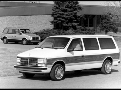 Dodge Caravan 1987 phone case
