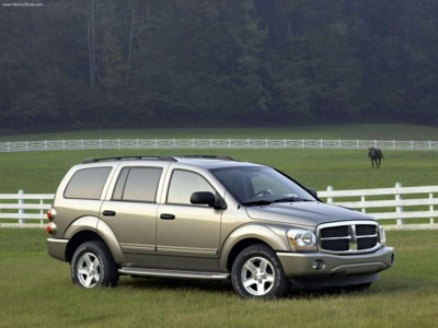 Dodge Durango Limited 2004 Poster with Hanger