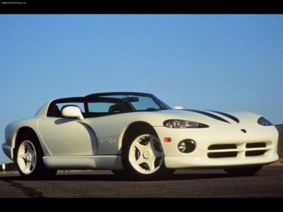 Dodge Viper RT10 1996 Poster with Hanger