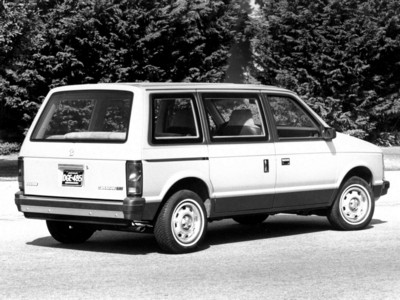 Dodge Caravan 1985 poster