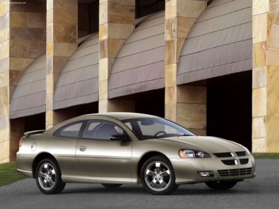 Dodge Stratus Coupe 2005 wooden framed poster