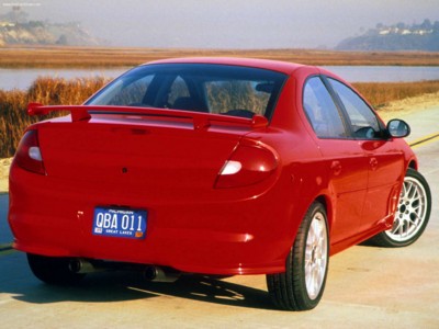 Dodge Neon RT 2001 Poster with Hanger